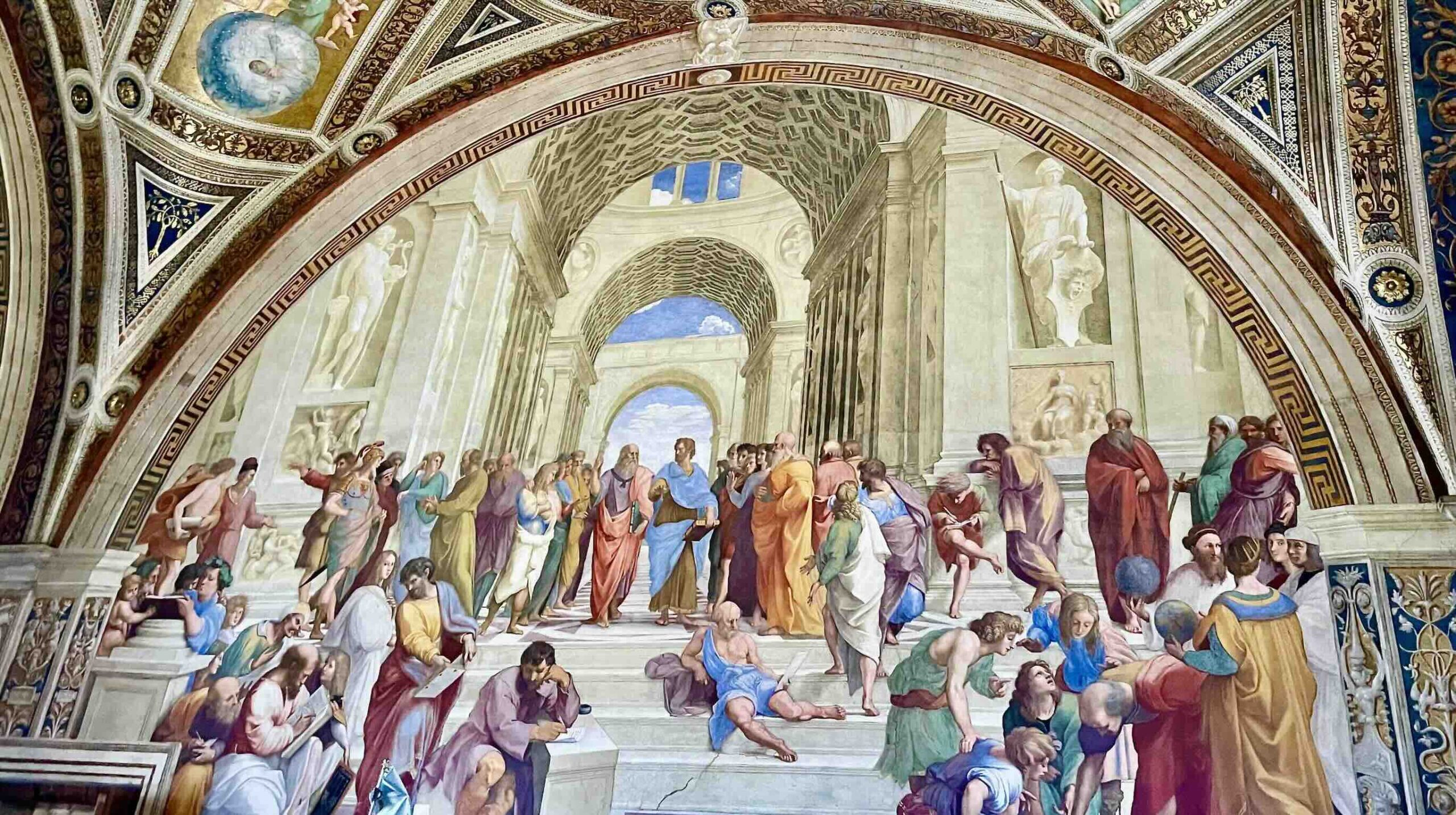 Mural at Vatican Museums Raphael Room Photo by Charlie Wagner Chazalon