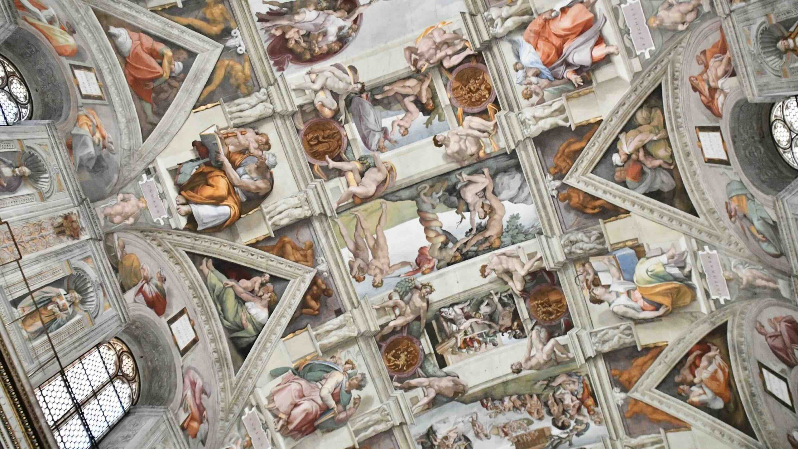 Sistine Chapel ceiling by SnapSaga - Unslash - Vatican Museums tour