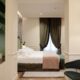 Hotel La Gemma Florence bedroom with living area