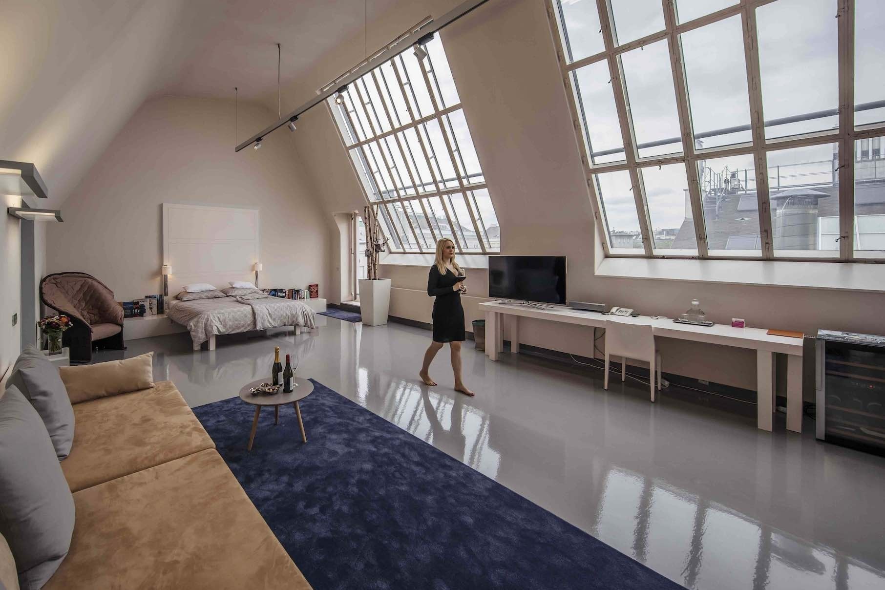 Hotel Rathaus offers unique rooms and suites in the heart of Vienna (Photo courtesy Hotel Rathaus Wein & Design Wien)